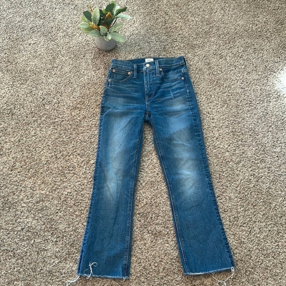 J. Crew Billie Denim Boot Crop Jeans